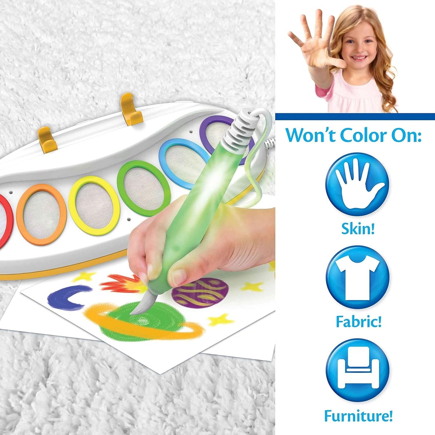 Mess-Free Magic Light Brush Paint Set