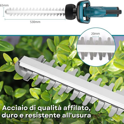 6-Inch Electric Mini Chainsaw with 2 Batteries