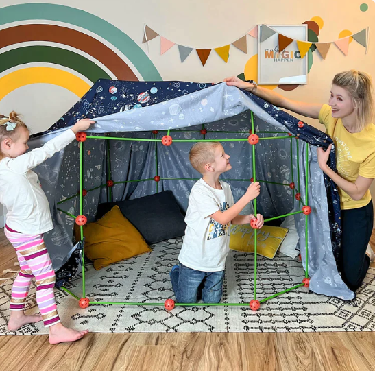 Build-Anywhere Fort Kit for Kids